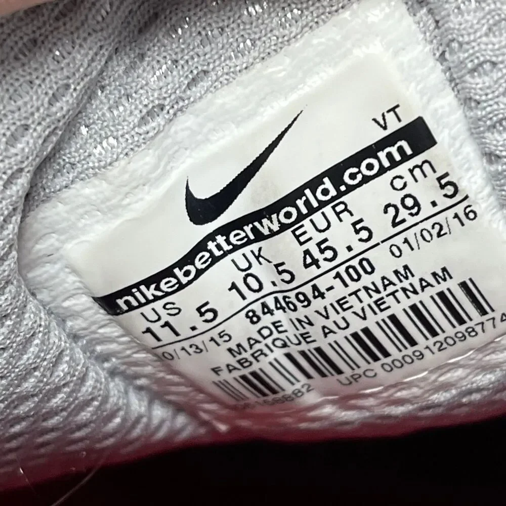Nike Air Max 98 Supreme Snakeskin Gray Beige Athletic Shoes Mens 11.5 844694-100 - Picture 8 of 8